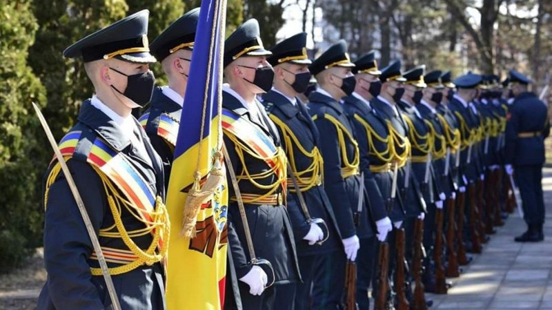 Вшанування пам'яті ветеранів війни у Придністров'ї.