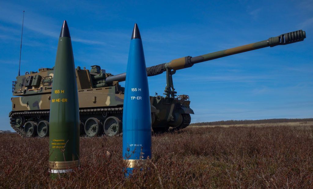 Шведські снаряди 155 мм виробництва <i>Nammo</i> 