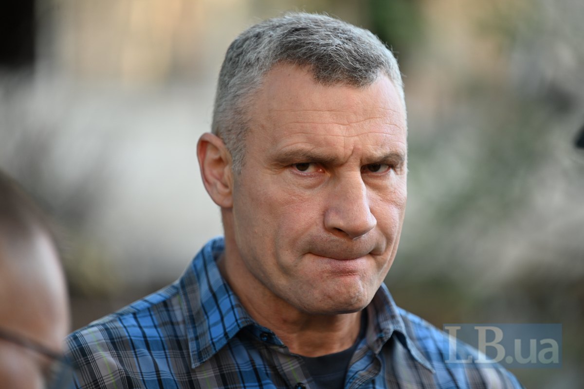 Мер Віталій Кличко на місці трагедії