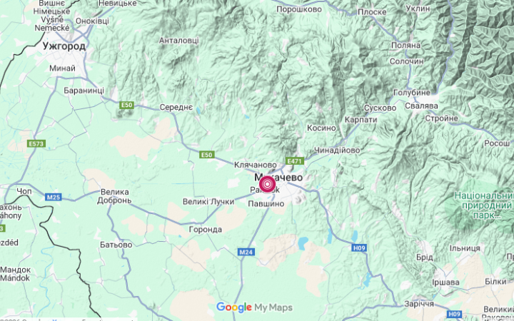 На Закарпатті зареєстровано землетрус