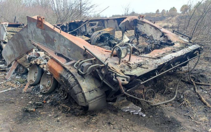Нацгвардійці знищили чимало окупантів та їхньої техніки на київському напрямку 
