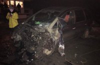 Интерсити "Киев-Перемышль" столкнулся с автомобилем во Львовской области