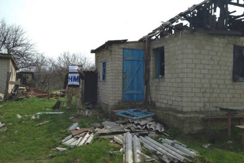Боевики обстреляли дома мирных жителей в Зайцево