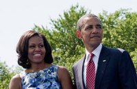 Чета Обама отметила 20-летие супружеской жизни