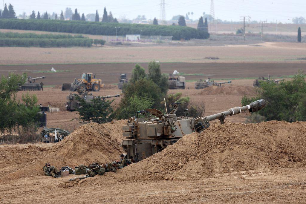 Розгортання додаткових сил військ армії Ізраїля на кордоні з Газою.