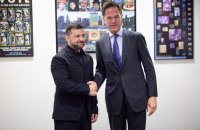 Президент Зеленський обговорив дипломатичну ситуацію із генсеком НАТО Марком Рютте