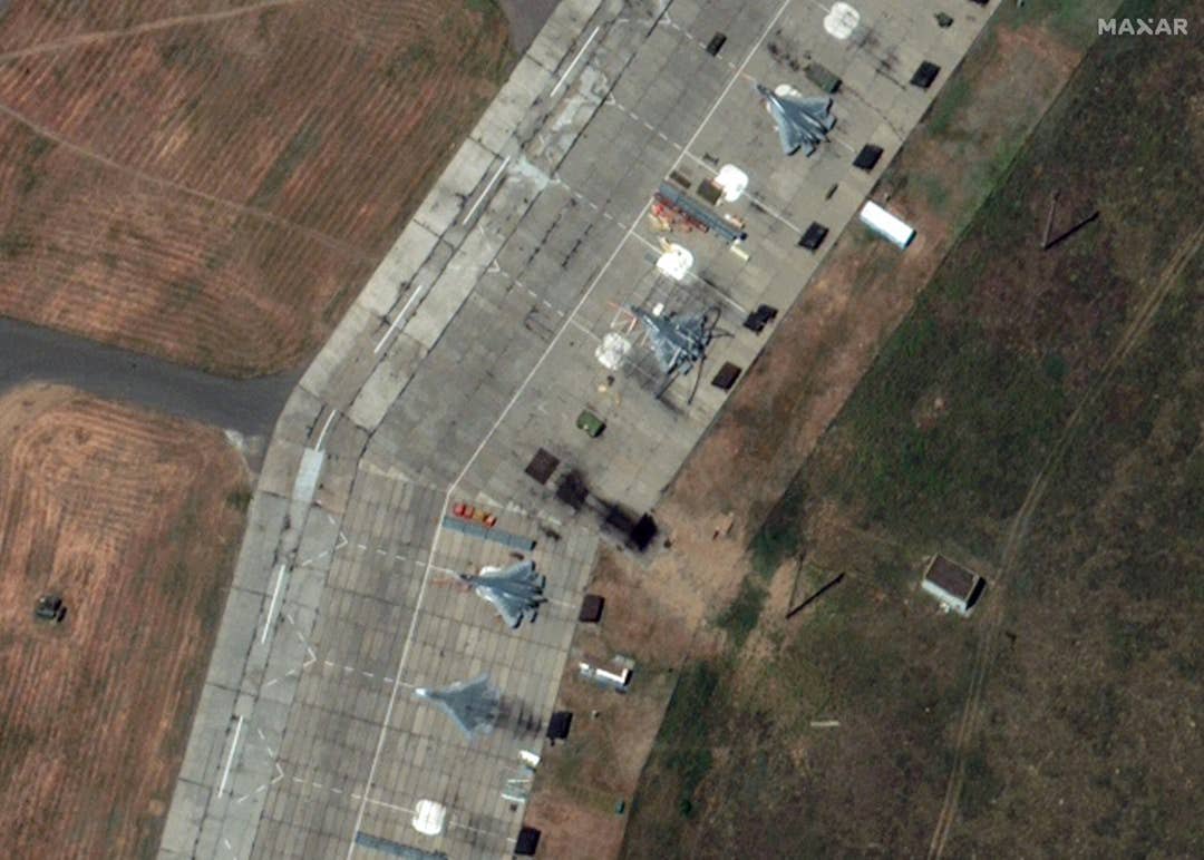 Су-57 на аеродромі Ахтубінськ, 7 червня 2024