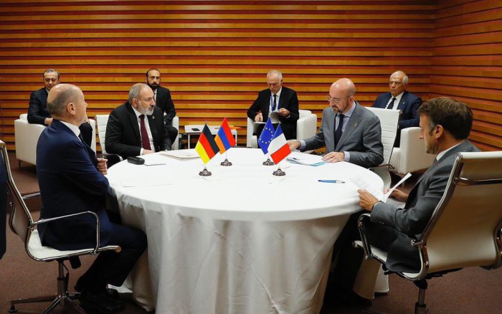 Прем'єр Вірменії, президенти Євроради, Франції і канцлер Німеччини опублікували заяву за результатами зустрічі
