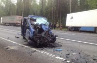 Шесть украинцев погибли в ДТП в Новгородской области РФ