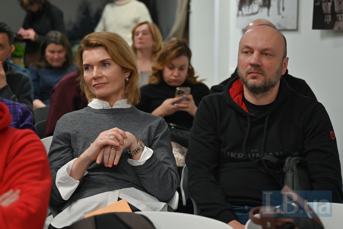 експертка зі стратегічних комунікацій Марія Авдєєва і національний радник по Україні в International Media Support Роман Кіфлюк