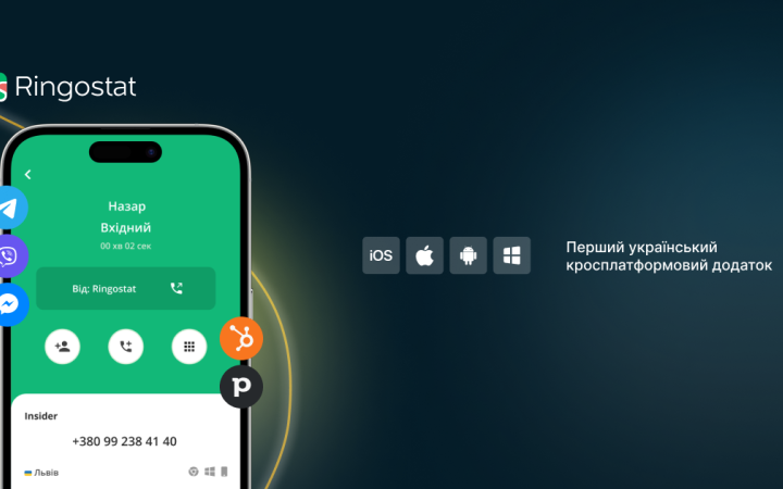 Ringostat випустив першу українську кросплатформову бізнес-телефонію: як це працює?