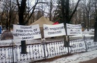 Информация о сносе палаток чернобыльцев в Луганске не подтвердилась