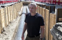 Кличко проінспектував реконструкцію теплової магістралі на Подолі