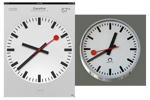 Apple обвинили в копировании швейцарских часов