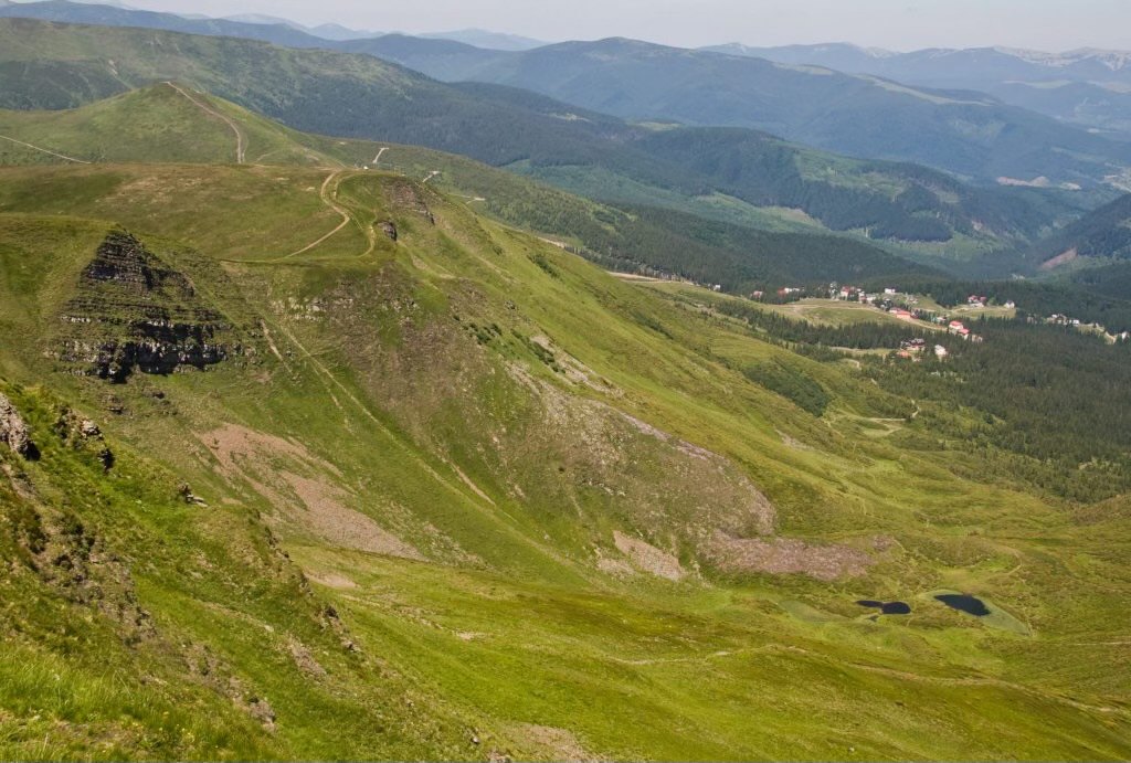 Гірський масив Свидовець у Карпатах