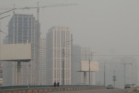 В Киеве зафиксировали высокий уровень загрязнения воздуха, КГГА связывает это с работой котельных