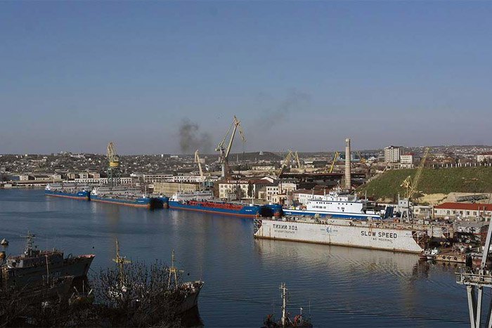 Причал Севастопольского морского порта
