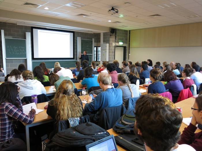2015, Лекція у Вільному університеті Брюсселя