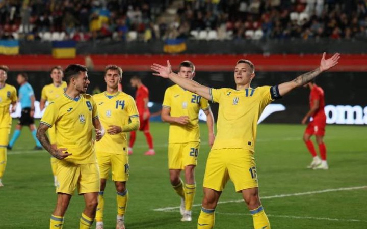 Збірна України з футболу U-21 перемогла Азербайджан у відборі на Євро-2025