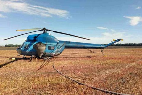 В Винницкой области во время полевых работ агроном попал под винт вертолета