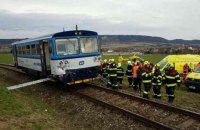 В Чехии столкнулись пассажирский и грузовой поезда