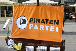 За Пиратскую партию готов проголосовать каждый десятый немец