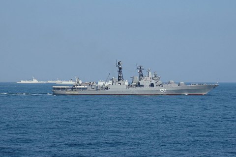 Росія і Китай 18-26 вересня проведуть військові навчання "Морська взаємодія - 2017"