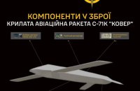 Розвідка оприлюднила деталі нової крилатої ракети РФ С-71К «Ковьор»