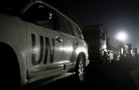 ООН використав новий наземний шлях з Ізраїлю, щоб доставити допомогу на північ Гази