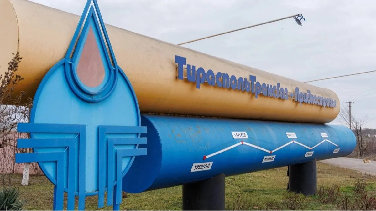 Газорозподільна станція «Тираспольтрансгаз» у Придністров'ї, Молдова, 4 лютого 2025 року.