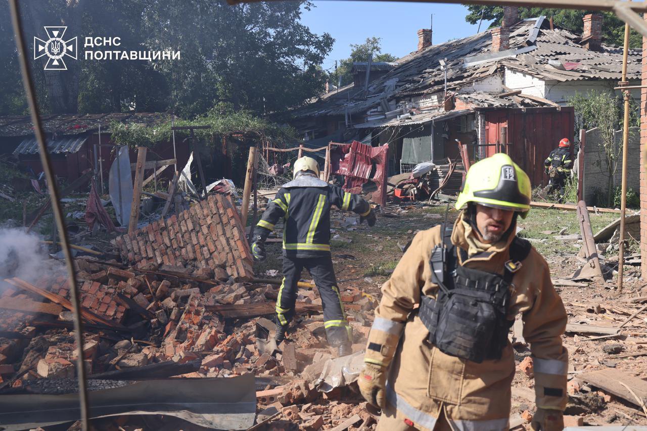 Удар по Полтаві 3 липня 