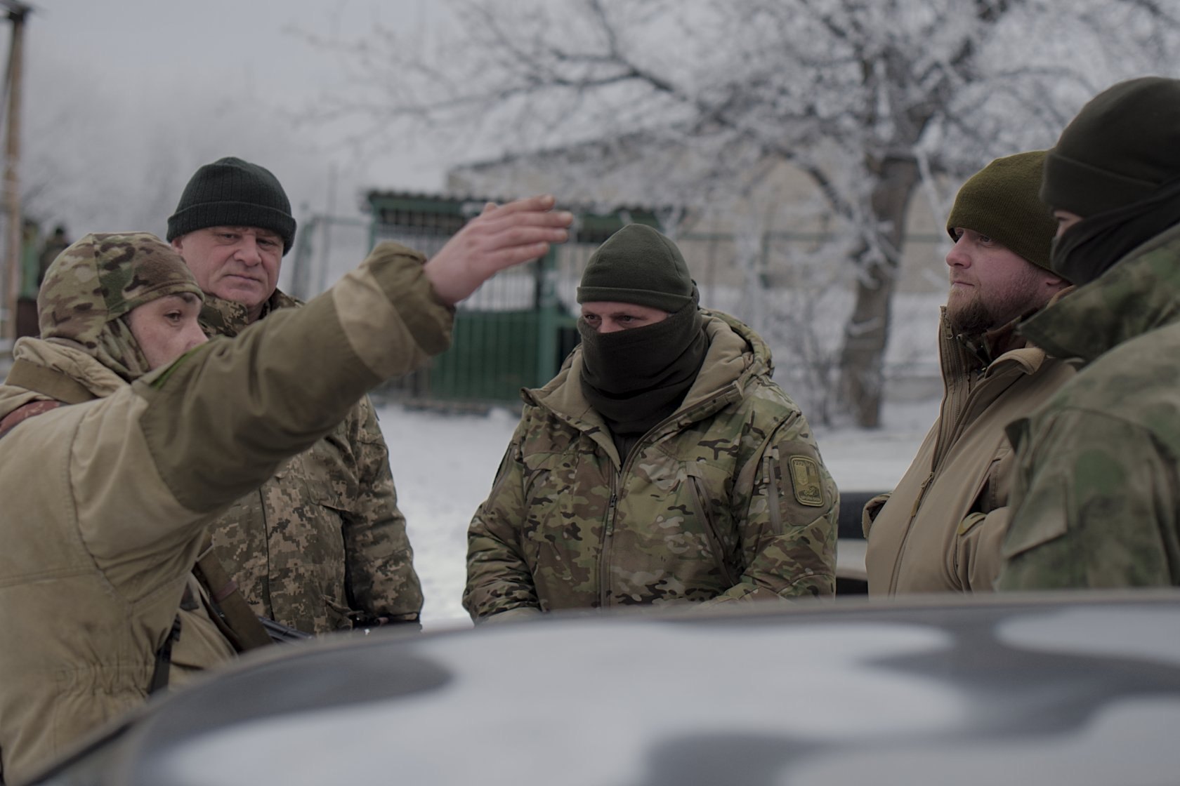 Батальйон “Донбас Україна”- ЗСУ, Філін - у центрі, грудень 2016 року