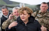 Меркель приехала навестить немецких солдат в Афганистане
