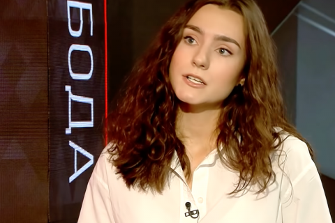 Дівчина Протасевича дала інтерв'ю провладному телеканалу Білорусі
