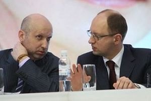 Турчинов и Яценюк проигнорировали заседание у Литвина