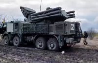 В Николаевской области украинские военные захватили колонну российской техники, в частности, ЗРК Панцирь-С1