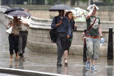 В понедельник в Киеве обещают небольшой дождь