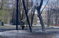 На Луганщине на территории воинской части произошел пожар (обновлено)