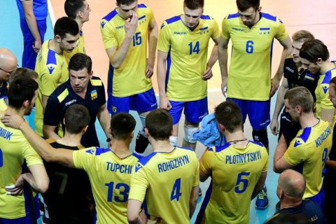 Сборная Украины по волейболу вышла в четвертьфинал чемпионата Европы