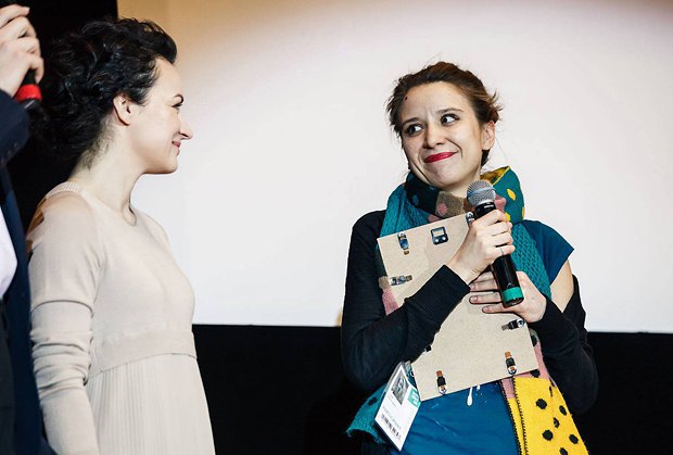 Победитель всеукраинского конкурса документальных проектов "The Guardian направляется в Украину" Алиса Коваленко с фильмом "Матч ее жизни"