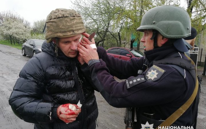 У Дніпропетровській області чоловік кинув гранати в поліцейських