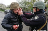 У Дніпропетровській області чоловік кинув гранати в поліцейських