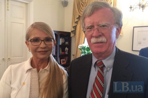 ​Тимошенко встретилась с Болтоном