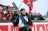 Норвежская биатлонистка Ройселанд одержала третью победу в семи гонках сезона Кубка мира