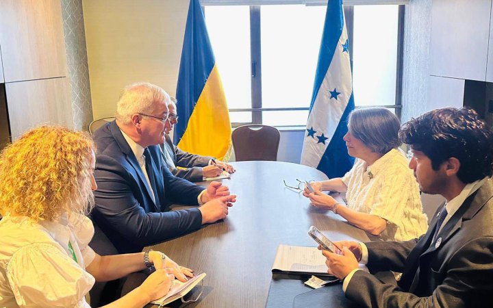 Андрій Сибіга обговорив з міністеркою закордонних справ Гондурасу двосторонню співпрацю та захист українських дітей