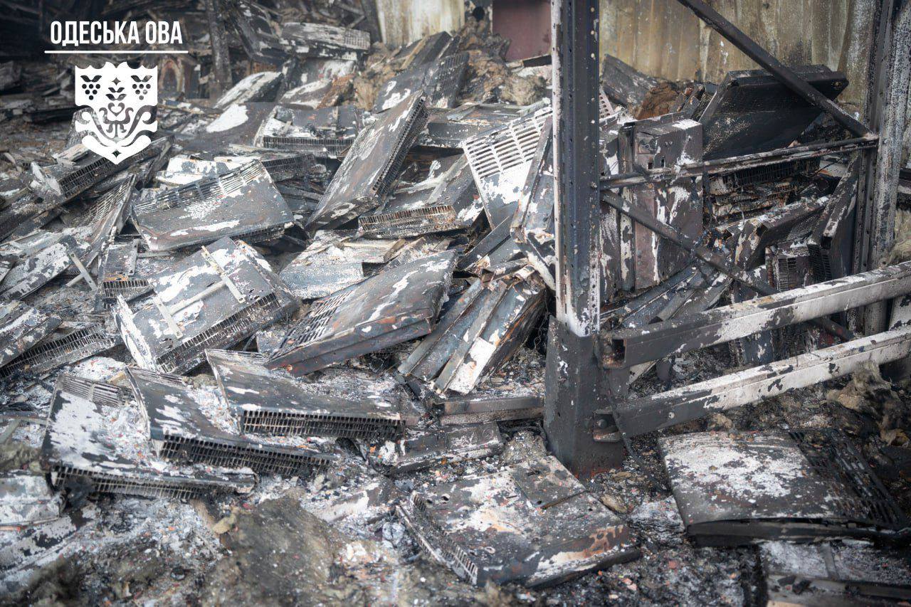 Наслідки російської атаки на Одещині