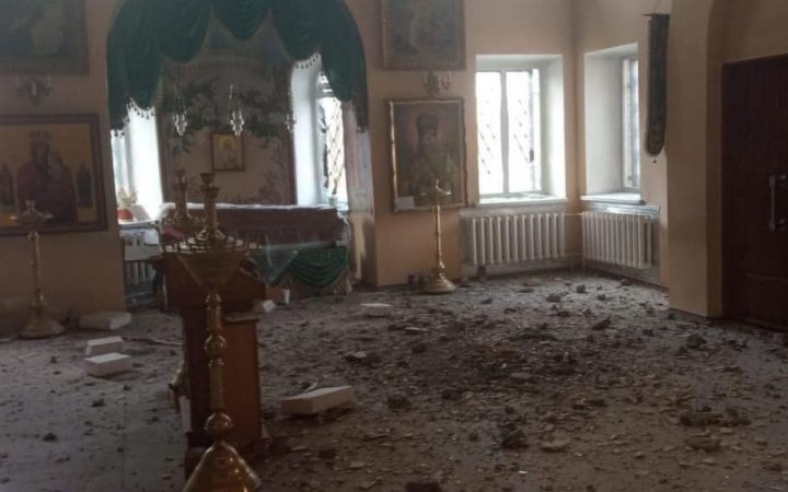 Росіяни вчетверте обстріляли в Сєвєродонецьку один і той самий храм, - Гайдай