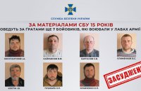 До 15 років тюрми засудили бойовиків терористичної організації "ДНР," які з росармією воювали на Сумщині