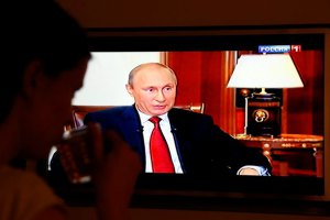 У Росії зняли ще один фільм-інтерв'ю про Путіна