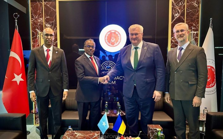 Андрій Сибіга зустрівся з державним міністром закордонних справ та міжнародного співробітництва Сомалі 